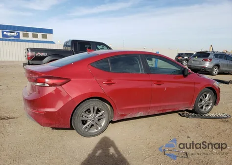 2018 Hyundai Elantra Sel from USA, damaged, VIN 5NPD84LF3JH316837